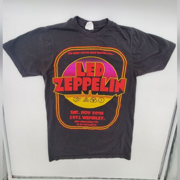 Led Zeppelin Wembley 1971 T-Shirt - Picture 2 of 10